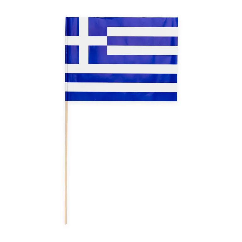 Græske Papirflag, 10 stk.