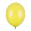 Gul Ballon Metallisk, 30 cm