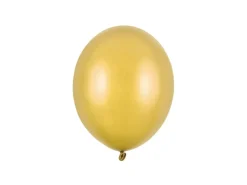 Guld Ballon Metallisk, 23 cm