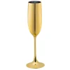 Guld Champagneglas