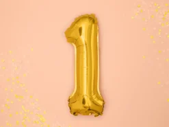 Guld Tal Ballon 35 cm - 1