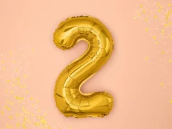 Guld Tal Ballon 35 cm - 2