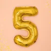 Guld Tal Ballon 35 cm - 5
