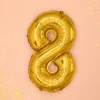Guld Tal Ballon 35 cm - 8