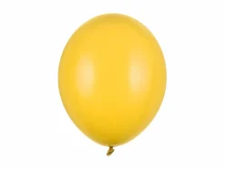 Gule Balloner "Honey Yellow" 30 cm, 50 stk.