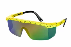 Gul 80'er Brille - Afterski Solbriller