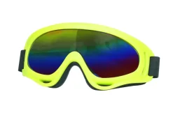 Gule Skibriller med Multifarvet Glas