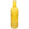 Gul Glasflaske Vase