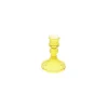 Gul Glas Lysestageholder, 10.5 cm