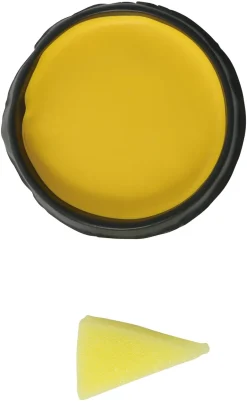 Gul Makeup med Svamp, 9 gr