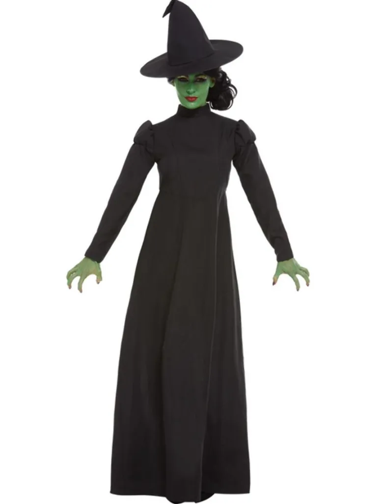 Gulvlang Klassisk Heksekjole, Wicked Witch