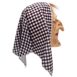 Halloweenmaske - Heks med Kyse