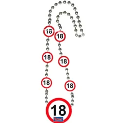Halskæde med 18