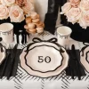 Hello 50 Tallerkner "Milestone", 6 stk.