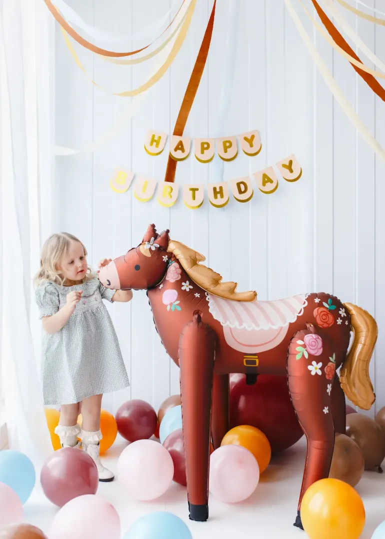 Hest Ballon Stående - Til Luft
