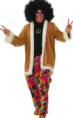 Hippie kostume: Peace Brother herrekostume