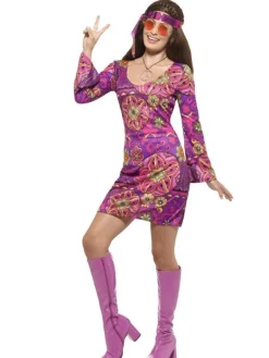 Hippie Kostume Woodstock, Dame