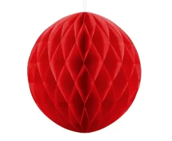 Honeycomb Rød, 10cm