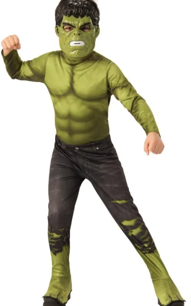 Hulk Avengers Endgame Børnekostume m/Maske