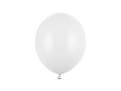 Hvid Ballon, 23 cm