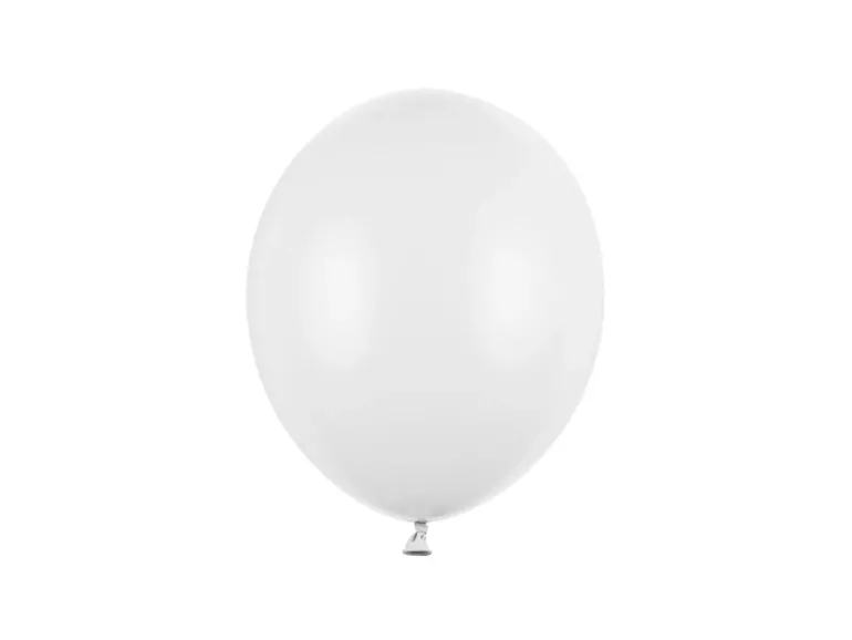 Hvid Ballon, 23 cm