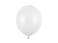 Hvide Balloner 27 cm, Mat Overflade 100 stk.