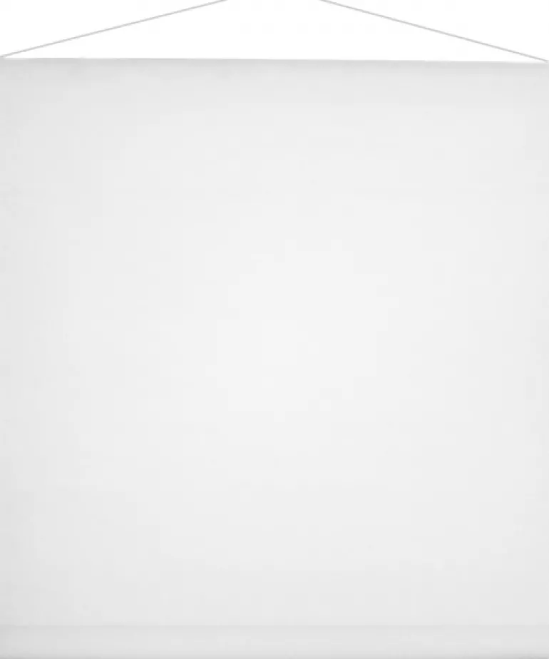 Hvidt Loft Banner, 80 cm x 50 meter
