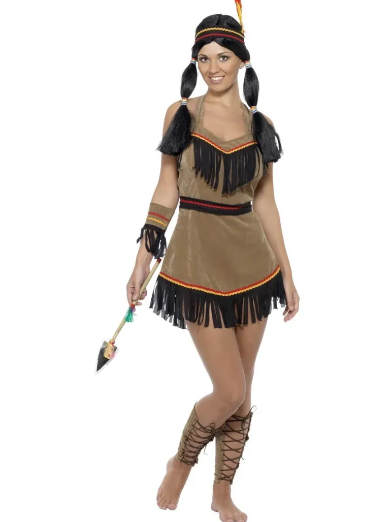 Indianer kostume: Sød indianer kjole