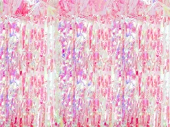 Iriserende Glimmerforhæng - 100 x 200 cm
