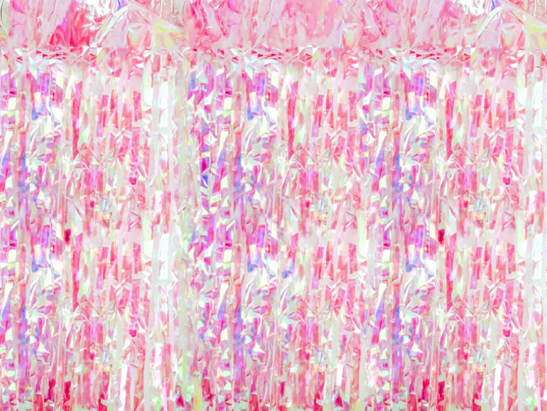 Iriserende Glimmerforhæng - 100 x 200 cm