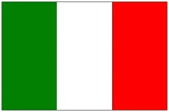 Italiensk flag 90 x 150 cm