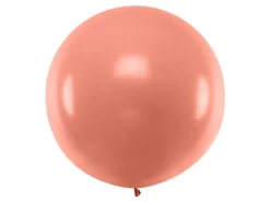 Jumbo Ballon - Metallic Rosegold, 1 meter
