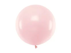 Jumbo Ballon - Pastel Baby Lyserød, 60 cm