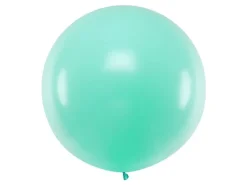 Jumbo Ballon - Pastel Mintgrøn, 1 meter