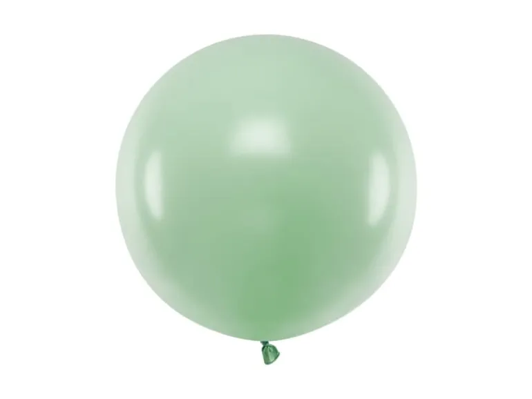 Jumbo Ballon - Pastel Pistacie, 60 cm