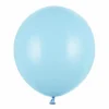 Jumbo Latexballon 43 cm, Lyseblå