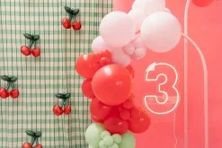 Jumbo Latexballon 43 cm, Lyserød