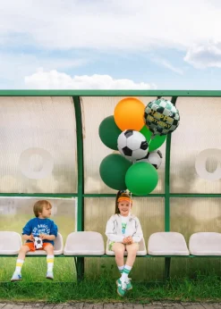 Jumbo Latexballon 43 cm, Mørkegrøn