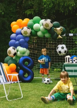 Jumbo Latexballon 43 cm, Mørkegrøn