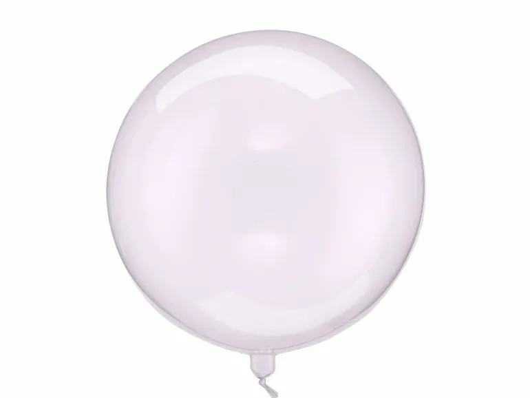 Klar Lilla Orbz Ballon, 40 cm