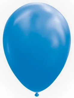 Kongeblå Natur Pastel Latex Balloner 30 cm, 10 stk.