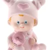 Koralfarvet Baby Kagefigurer, 2 stk.