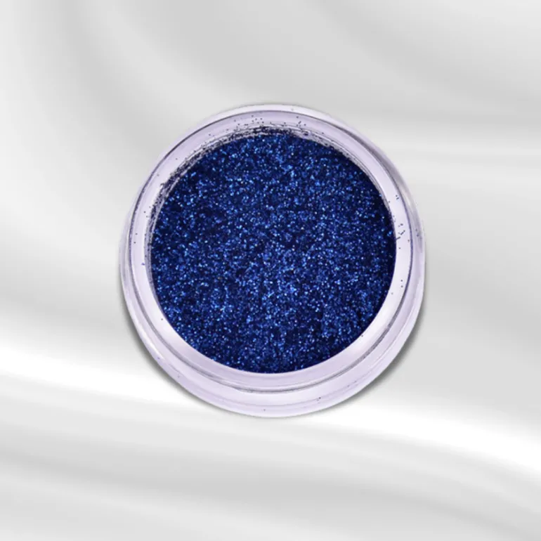 Kosmetisk Glitter (BIO), Blå #031