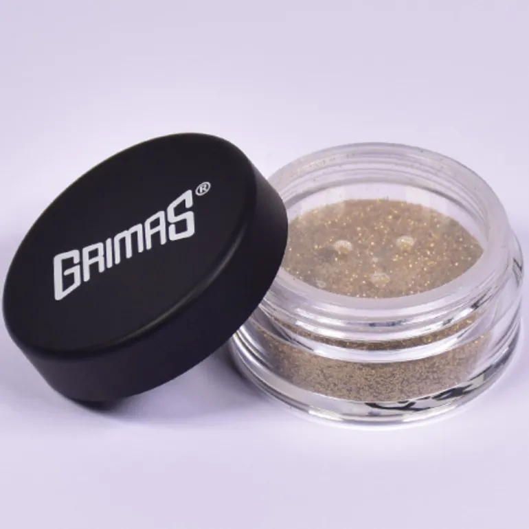 Kosmetisk Glitter (BIO), Mørk Guld #073