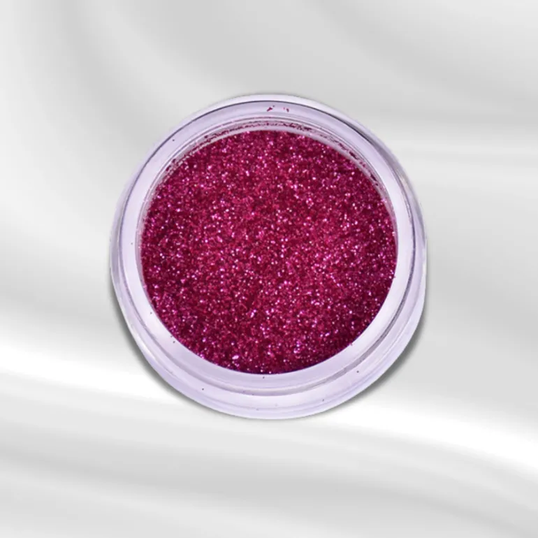 Kosmetisk Glitter (BIO), Pink #054