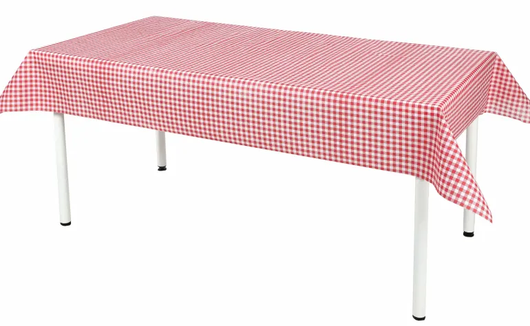 Kraftig Rødternet Rulledug 60gr/m², 5 meter