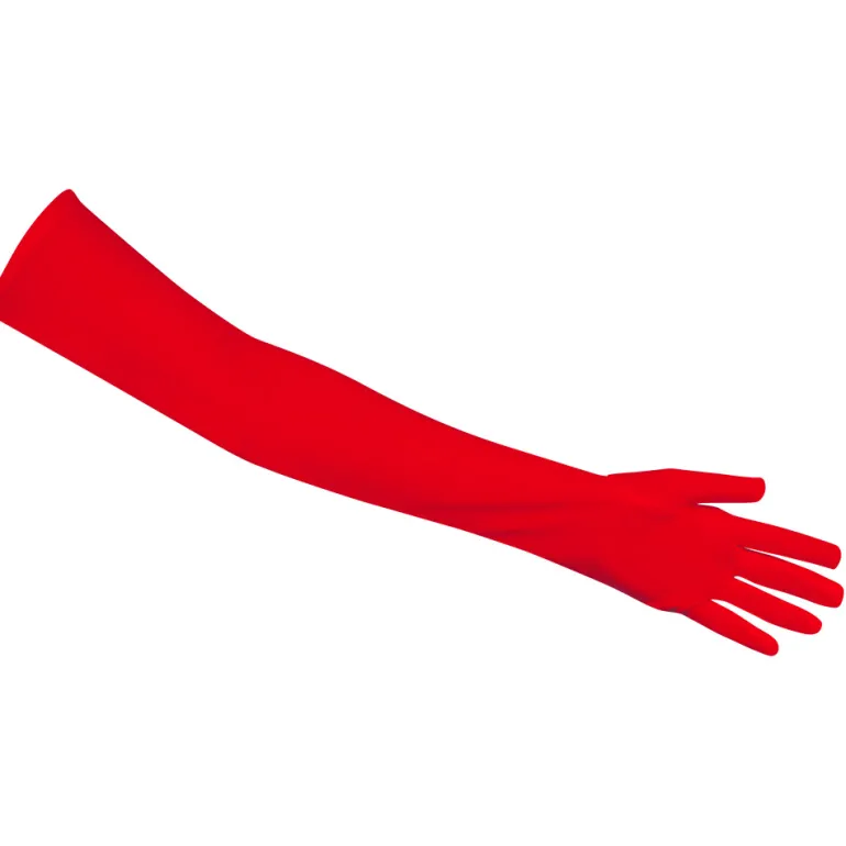 Lange Røde Handsker, 59 cm