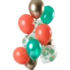 Latex Balloner 30cm - Tropical Gem Mix, 12 stk.