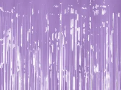 Lavendel Glimmerforhæng - 100 x 200 cm