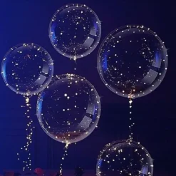 LED-Ballon med Varmt Lys